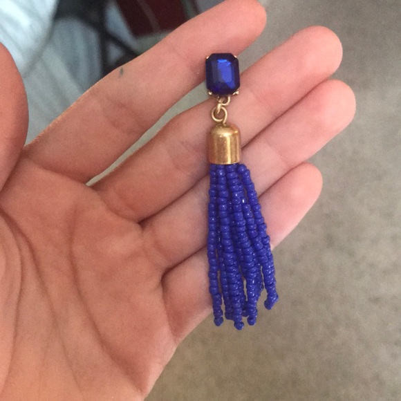 J.Crew Tassle Earrings - Picture 2 of 3